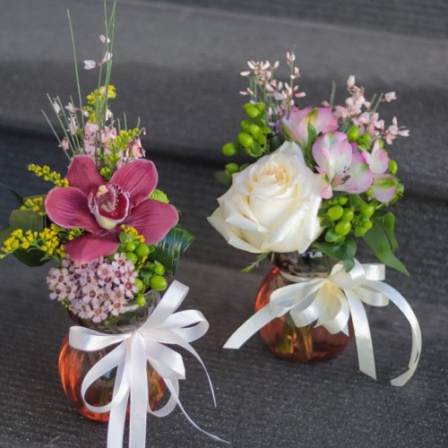 Комплименты в мини вазочках